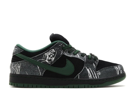 Nike SB Dunk Low Black Gorge Green White