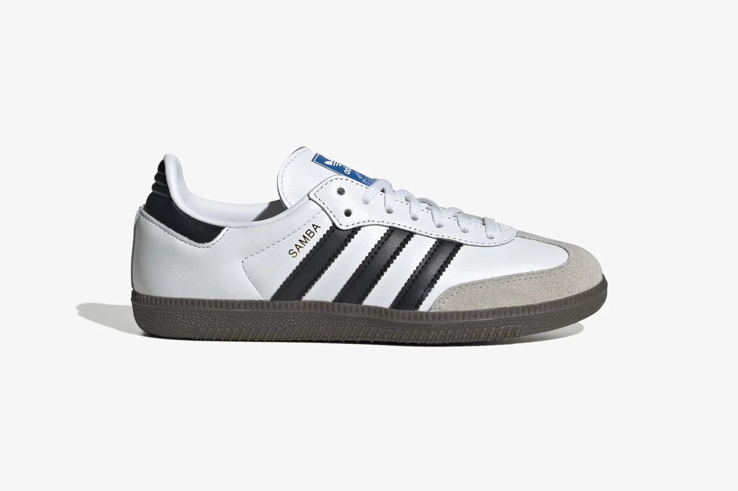 ADIDAS Baskets Samba blanches et noires