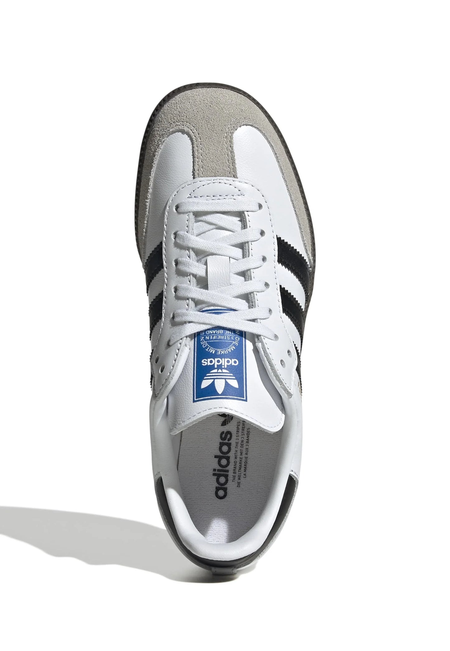 ADIDAS Baskets Samba blanches et noires