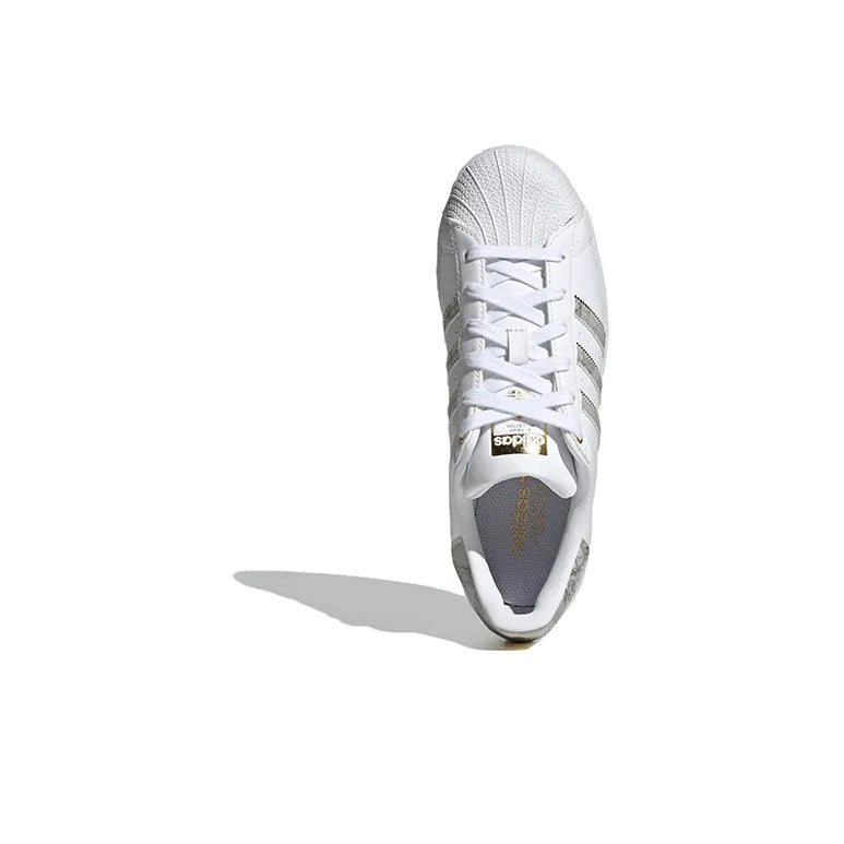 Superstar Women's Adidas First COPY 'White Gold Metallic' Women's